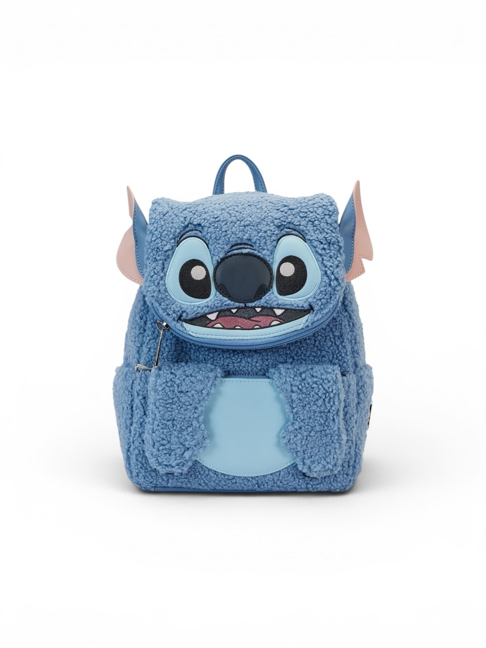 Loungefly Disney Stitch Plush Pocket Backpack